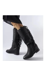 Čižmy na klinovom podpätku model 204769 Solea Čižmy na klinovom podpätku model 204769 Solea