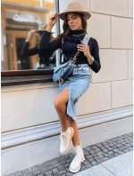 Dámský svetr NOAH navy blue model 21964222 - Dstreet Dámský svetr NOAH navy blue model 21964222 - Dstreet