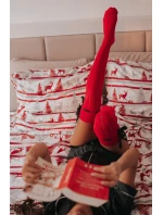 Ponožky Milena 0835-001 Čipkovaná stuha 37-41