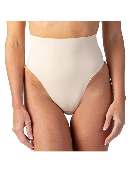 Dámská tvarující tanga INVISIBLE model 22348139 MID WAIST THONG tělová - Bellinda Dámská tvarující tanga INVISIBLE model 22348139 MID WAIST THONG tělová - Bellinda