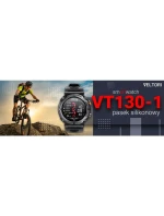 VELTORI VT130-1 Smartwatch Čierny silikónový remienok VELTORI VT130-1 Smartwatch Čierny silikónový remienok