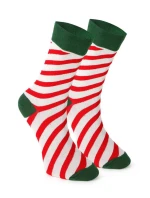 Unisex vánoční ponožky v – sada 2 se a pruhy model 21772712 - K-Fashion