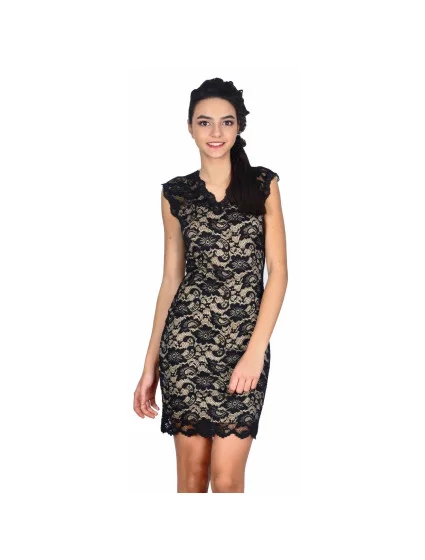 Dámske krajkové šaty Y8617 - Emamoda