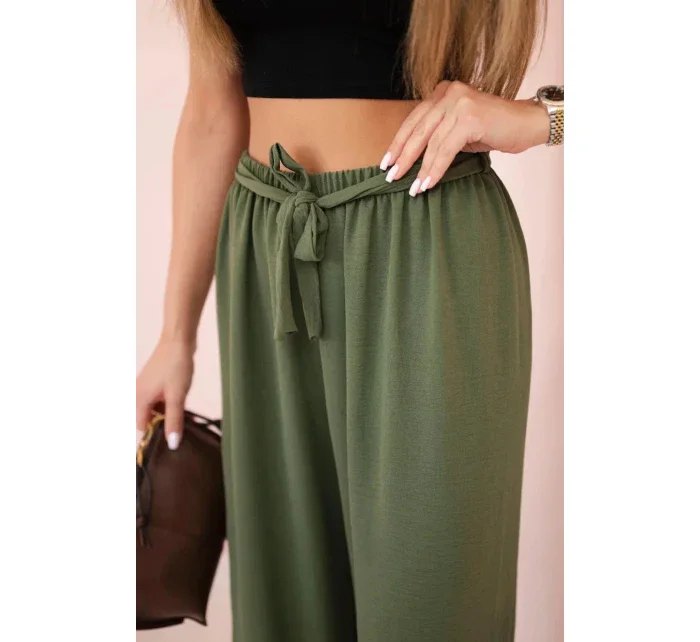 Dámske nohavice 5878 khaki - Kesi
