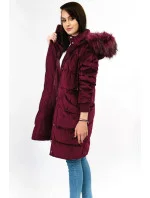 ZIMOWA KURTKA DAMSKA Z KAPTUREM model 21242176 - Libland