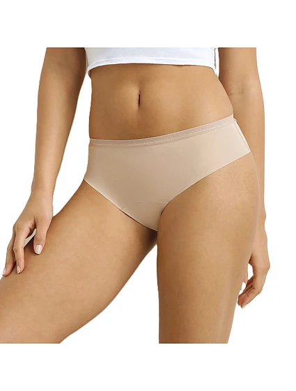 Dámské menstruační kalhotky DIM MENSTRUAL MICRO BRIEF - DIM - tělová