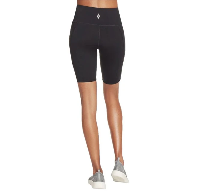 Skechers Go Walk Cyklistické šortky s vysokým pásom W3SH53-BLK Black L Skechers Go Walk Cyklistické šortky s vysokým pásom W3SH53-BLK Black L