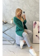 Světle zelená bunda s potiskem Světle zelená bunda s potiskem