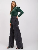 Blúzka DHJ BZ 6533A.44P tmavo zelená Blúzka DHJ BZ 6533A.44P tmavo zelená