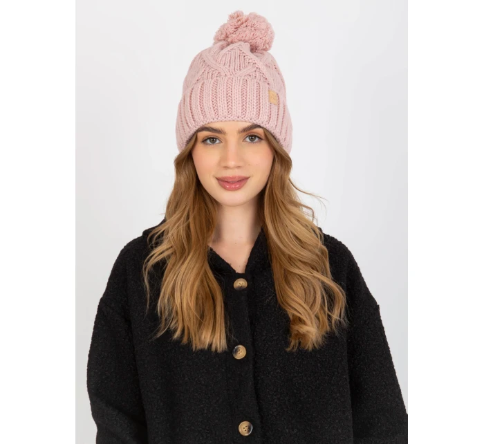 Dámska čiapka JK CZ 31 svetlo ružová