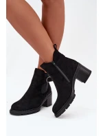 Topánky na podpätku model 216653 Step in style