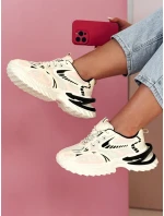 Dámske športové tenisky BLAZERO beige FashionStreet ZY0901