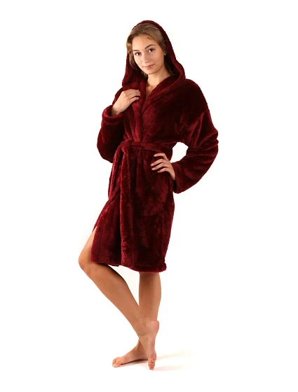 Lilly extra s kapucí dámský 3/4 one size Vínová Lilly extra s kapucí dámský 3/4 one size Vínová