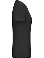 Dámské bio tričko s jemným žebrováním 02. black model 22445928 - Daiber
