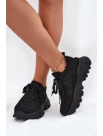 Dámské tenisky s svrškem černé model 21696310 - Boto Dámské tenisky s svrškem černé model 21696310 - Boto