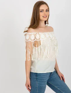 Bluzka AT BZ model 18605193 jasny beżowy - FPrice