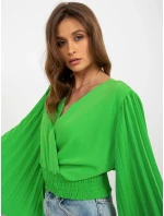 Blúzka DHJ BZ 16503.30x svetlo zelená