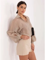 Szorty IT SN model 21795614 beżowy - FPrice Szorty IT SN model 21795614 beżowy - FPrice