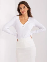 Bluzka RV BZ model 18970121 biały - FPrice Bluzka RV BZ model 18970121 biały - FPrice
