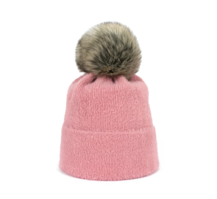 Ružová čiapka Soft Fluff - Art of Polo