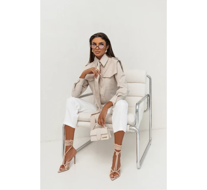 Košeľa s dlhým rukávom model 223518 LaBalancia