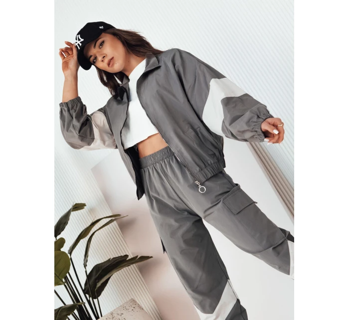 Dámská tepláková souprava tmavě šedá Dstreet model 21975294 - FashionStreet
