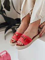 Dámske žabky MISSWAVE červené FashionStreet ZY0948