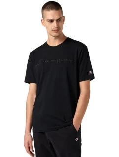 Pánské tričko SS Tee black model 21479795 KK001 pánské - CHAMPION