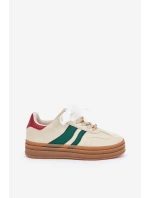 Dámské Tenisky S Béžové model 21682934 - Boto