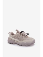 Dětské tenisky se světle béžové model 21692487 - Boto Dětské tenisky se světle béžové model 21692487 - Boto