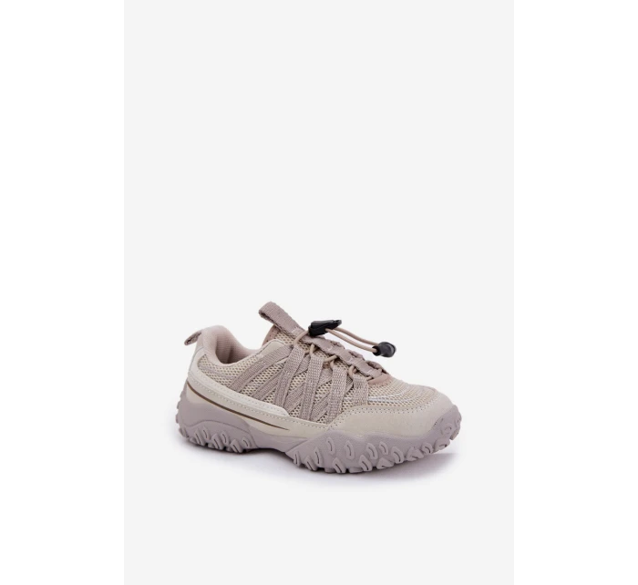Dětské tenisky se světle béžové model 21692487 - Boto Dětské tenisky se světle béžové model 21692487 - Boto