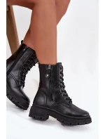 Dámska zateplená pracovná bunda Perlina s dvojitým zipsom - čierna Dámska zateplená pracovná bunda Perlina s dvojitým zipsom - čierna