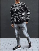 Pánská mikina bez kapuce černá Dstreet model 21978860 - FashionStreet