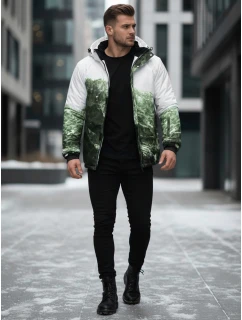 Pánská zimní lyžařská bunda zelená Dstreet model 21995669 - FashionStreet