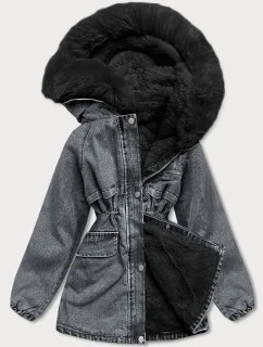 DAMSKA KURTKA NA  CZARNA model 21244050 - S'WEST