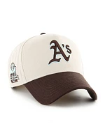 Čiapka s kšiltom Brand `47 Oakland Athletics Coop Sure Shot BCPTN-MDTTC18GWP-BN08 Čiapka s kšiltom Brand `47 Oakland Athletics Coop Sure Shot BCPTN-MDTTC18GWP-BN08