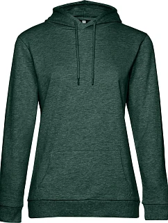 B&C #Hoodie /women Dámská mikina s kapucí model 22429664 heather dark green