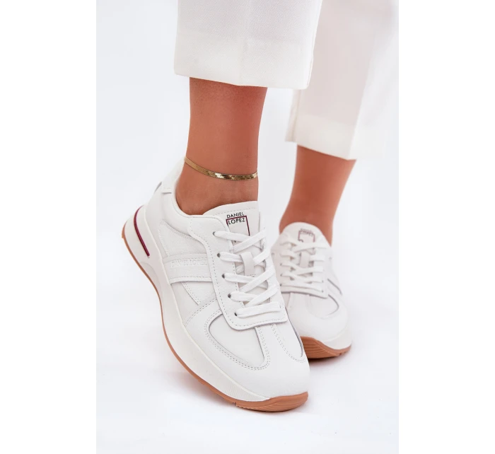 Kožené Dámské Sportovní Boty Tenisky Just Dare Bílé model 21703407 - Daniel Lopez Just Dare Kožené Dámské Sportovní Boty Tenisky Just Dare Bílé model 21703407 - Daniel Lopez Just Dare