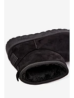 Černé sněhule na platformě Big Star model 22391239 - Big Star Shoes