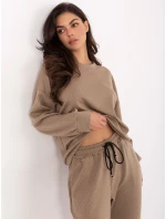 Komplet IT KMPL model 21462842 ciemny bezowy - FPrice Komplet IT KMPL model 21462842 ciemny bezowy - FPrice