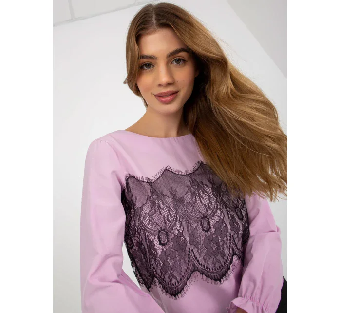 Blúzka LK BZ 506877 2.01P svetlo fialová