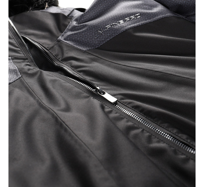 Dámska lyžiarska bunda s membránou ptx ALPINE PRO OLADA black variant pa