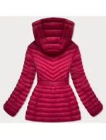Vypasovaná červená dámská bunda model 17182463 - LHD