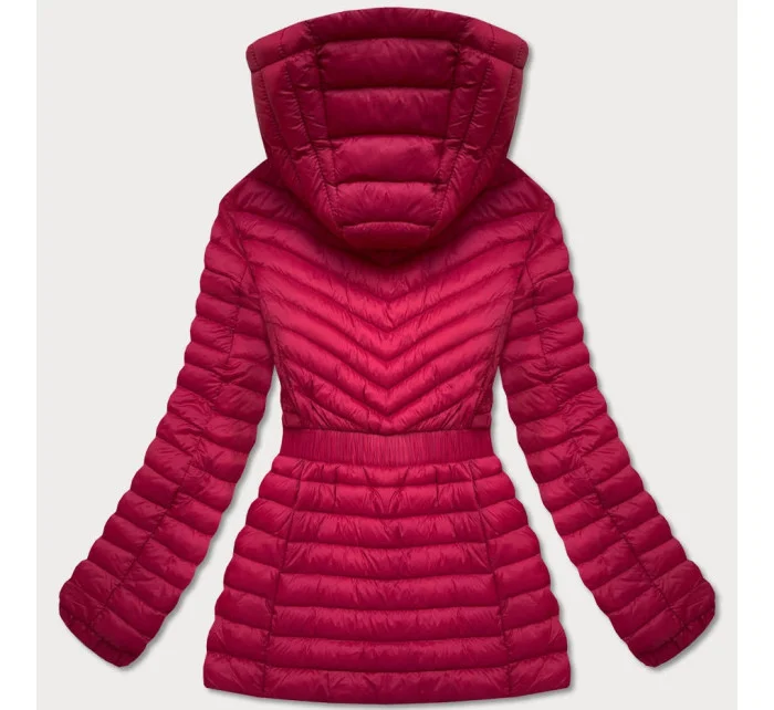Vypasovaná červená dámská bunda model 17182463 - LHD