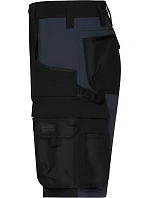JN Pracovní elastické bermudy "Slim 02. black/carbon model 22532209 - Daiber JN Pracovní elastické bermudy "Slim 02. black/carbon model 22532209 - Daiber