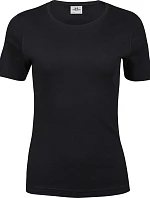 Tee Jays TJ 580 Dámske tričko Interlock 18.0580 čierne