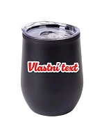 Personalizovaný termohrnček „BOWL“ s vlastným textom v obryse