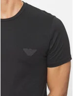 Pánske tričko 110853 3f755 00020 čierne - Emporio Armani