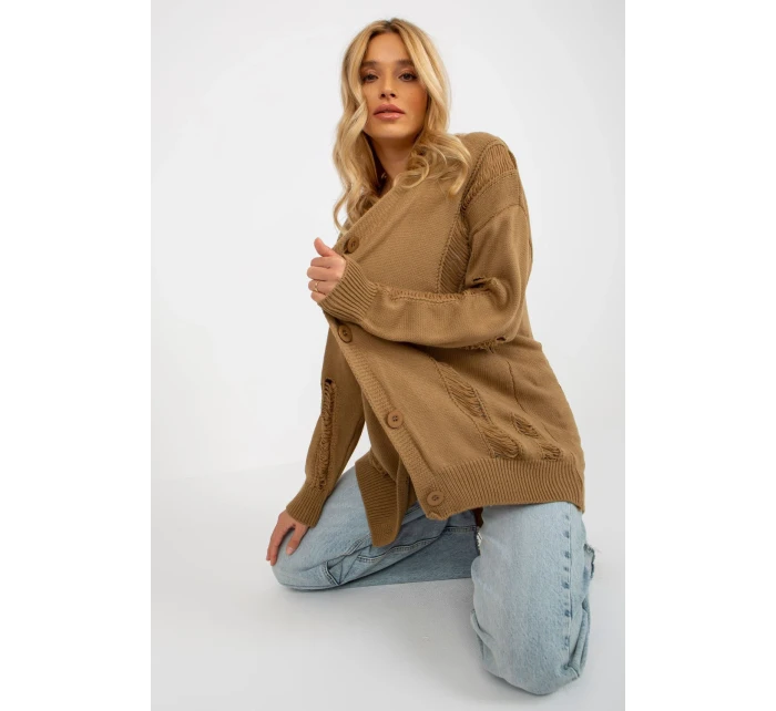 Sveter na zapínanie model 175747 Rue Paris Sveter na zapínanie model 175747 Rue Paris