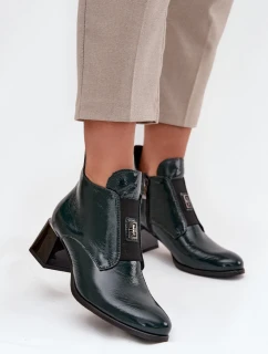 Topánky na podpätku model 219405 Krok vo veľkom štýle